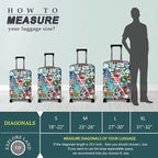 Explore Land Travel Luggage Cover Suitcase Protector Fits 27-30 Inch Case - Image 5
