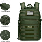 MOSISO Camera Backpack, DSLR/SLR/Mirrorless Tactical Camera Bag Case - Image 5