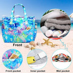 Waterproof Beach Tote Pool Bags - Image 4