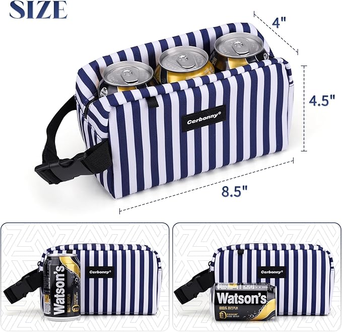 Freezable Lunch Bag, Freezable Snack Bag, Mini Cooler Bag - Image 3