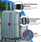 Luggage Straps for Suitcases, Travel Adjustable Belt - Image 2