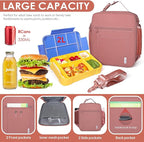 NOL Nylon Waterproof Kids Lunch Bag, Insulated Lunch Bag, Lunch box Cooler - Image 3