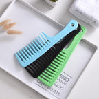 Wide Tooth comb, Large Detangling Comb for Women and Men, Durable Styling Brush for Curly, Long, Wet Hair Types - Professional Hair Care.