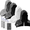4 Pack Cooling Hoodie Towels for Neck and Face, UPF 50 Sun Protection & Instant by CSITE