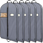 BALEINE 5PK Heavy Duty Garment Bag by BALEINE