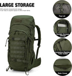 Mardingtop 50L Hiking Backpack, Backpacking Backpack - Image 5