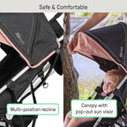 Ingenuity3D Mini Convenience Stroller – Lightweight Stroller, Compact Fold - Image 3