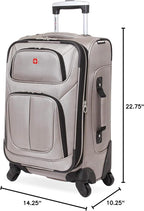 SwissGear Sion Softside Expandable Luggage, Carry-On 21-Inch - Image 11