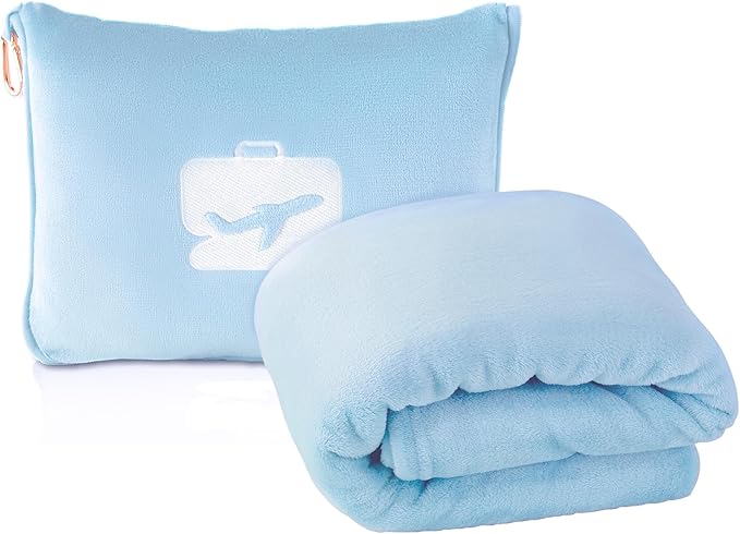 EverSnug Travel Blanket and Pillow by EverSnug
