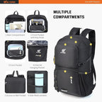 SKYSPER Lightweight Packable Backpack - 30L Hiking Daypack - Image 2