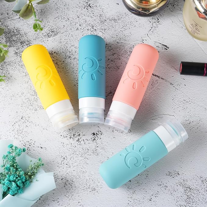 Travel Bottles for Toiletries, TSA Approved Travel Containers 3oz Leak Proof - Image 4