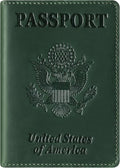 BIAOTIE Premium Leather Passport Holder Covers, Rfid Travel Wallet Passport by BIAOTIE