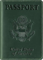 BIAOTIE Premium Leather Passport Holder Covers, Rfid Travel Wallet Passport by BIAOTIE
