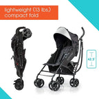 Summer Infant Ingenuity 3Dlite Convenience Stroller, Jet Black–Lightweight - Image 2