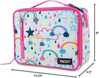 PackIt Freezable Classic Lunch Box, Rainbow Sky, Built - Image 9