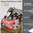 Tactical Backpack Cooler, 25L Cooler Backpack Insulated Leak-Proof, Heavy Duty - Image 4