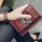 Passport Holder for Travel Passport Cover for Men Passport Wallet Case - Image 7