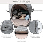 Alldaily Large Sling Bag for Women Crossbody Purse Leather Fashionable Trendy - Image 3