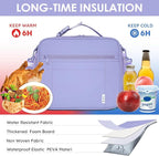 NOL Kids Lunch Bag -Kids 3+ Reusable Insulated Lunch Box - Image 4