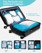 Compression Packing Cubes, Gonex Extensible Storage Mesh Bags Organizers - Image 5