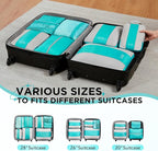 8 Set Compression Packing Cubes - Image 7