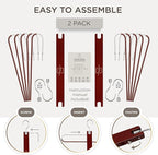 MORALVE Pants Hangers Space Saving - Image 7
