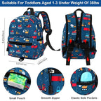 Accmor Toddler Backpack with Leash, Cute Baby Backpack with Anti Lost Wrist Link - Image 2