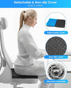 Gel Travel Seat Cushion, Portable Airplane Seat Cushion, 14.5" x 10.5" Thick & - Image 8