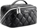 Travel Makeup Bags for Women Cosmetic Bag: Puffy Make up Bags Set of 3 by BOYATU