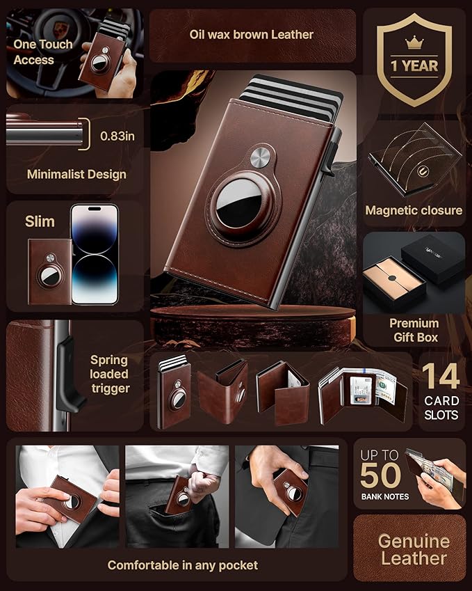 typecase Mens Wallet Card Holder - Image 2