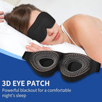 Sleep Eye Mask, 3D Eyes Mask for Sleeping, Contoured Cup Night Blindfold Eye - Image 5