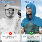 3 Pack Cooling Hoodie Towels for Neck and Face, UPF 50 Sun Protection & Instant - Image 4