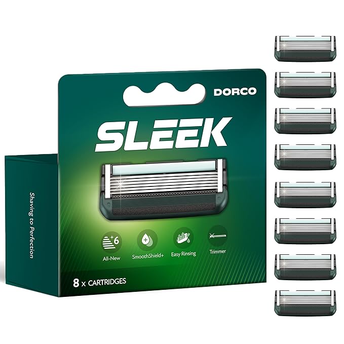 DORCO SLEEK Six Blade Razor System by Dorco