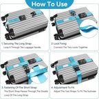 Travel Inspira Luggage Straps TSA Approved - Image 3