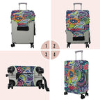 Travel Luggage Cover Suitcase Protector Fits 18-32 Inch Wheel Covers - Image 3