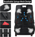 17.3 Laptop Backpack, Extra Large Travel laptop Backpack - Image 5