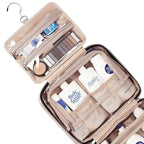 NISHEL Travel Toiletry Bag for women, Portable Hanging Organizer for Full-Sized - Image 4