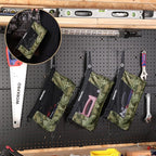 WORKPRO 12" Tool Pouches with Zipper, Heavy-Duty Small Tool Bag, Utility Small - Image 5