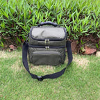 FlowFly Double Layer Cooler Insulated Lunch Bag Adult Lunch Box Large Tote Bag - Image 6