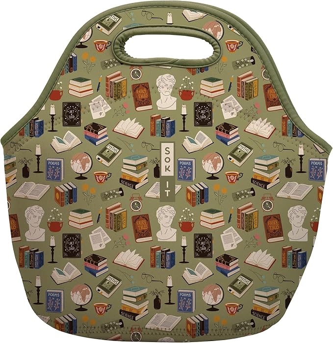 Sok It LunchTote Zippered Bag Insulated Neoprene Caddy by SokIt