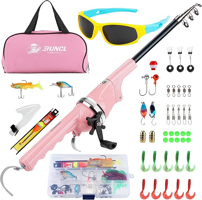 RUNCL Kids Fishing Pole by RUNCL