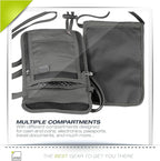 Lewis N. Clark RFID Blocking Stash Neck Wallet, Travel Pouch + Passport Holder - Image 5