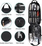 35 Pcs Camping Kitchen Utensil Set Outdoor Kitchen Gear, Outdoor Cooking and - Image 2
