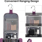 Narwey Hanging Toiletry Bag for Women Travel Makeup Bag Organizer Toiletries - Image 4