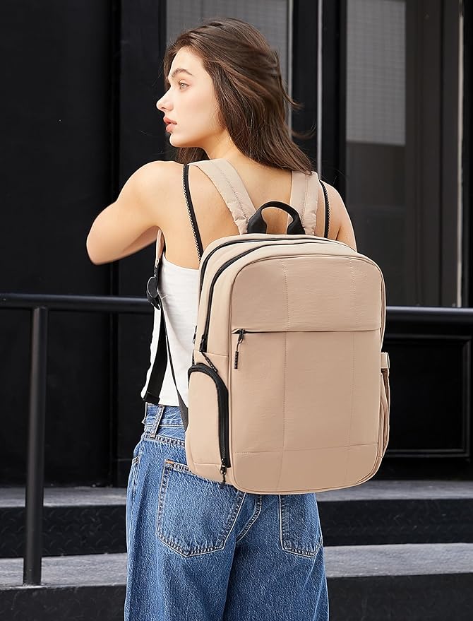 CLUCI Lightweight Travel Backpack Carry on Flight Approved, Puffy Gym Backpack - Image 8