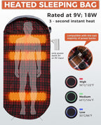 KingCamp Sleeping Bag for Adults, Cold Weather & Warm Extra Wide Big & Tall XL - Image 2