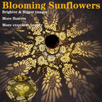 Solar Lanterns for Outside, Sunflower and Dragonfly Garden Decor Lights - Image 4