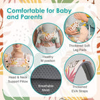 Newborn Baby Front Carrier Backpack, Toddler Baby Body Carrier, 7-66 Lbs - Image 3