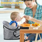 Hook On Chair, Portable Table High Chair, Folding Compact Baby Seat - Image 5