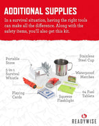 ReadyWise Emergency Survival Gear – Tactical Military Backpack, Camping - Image 3